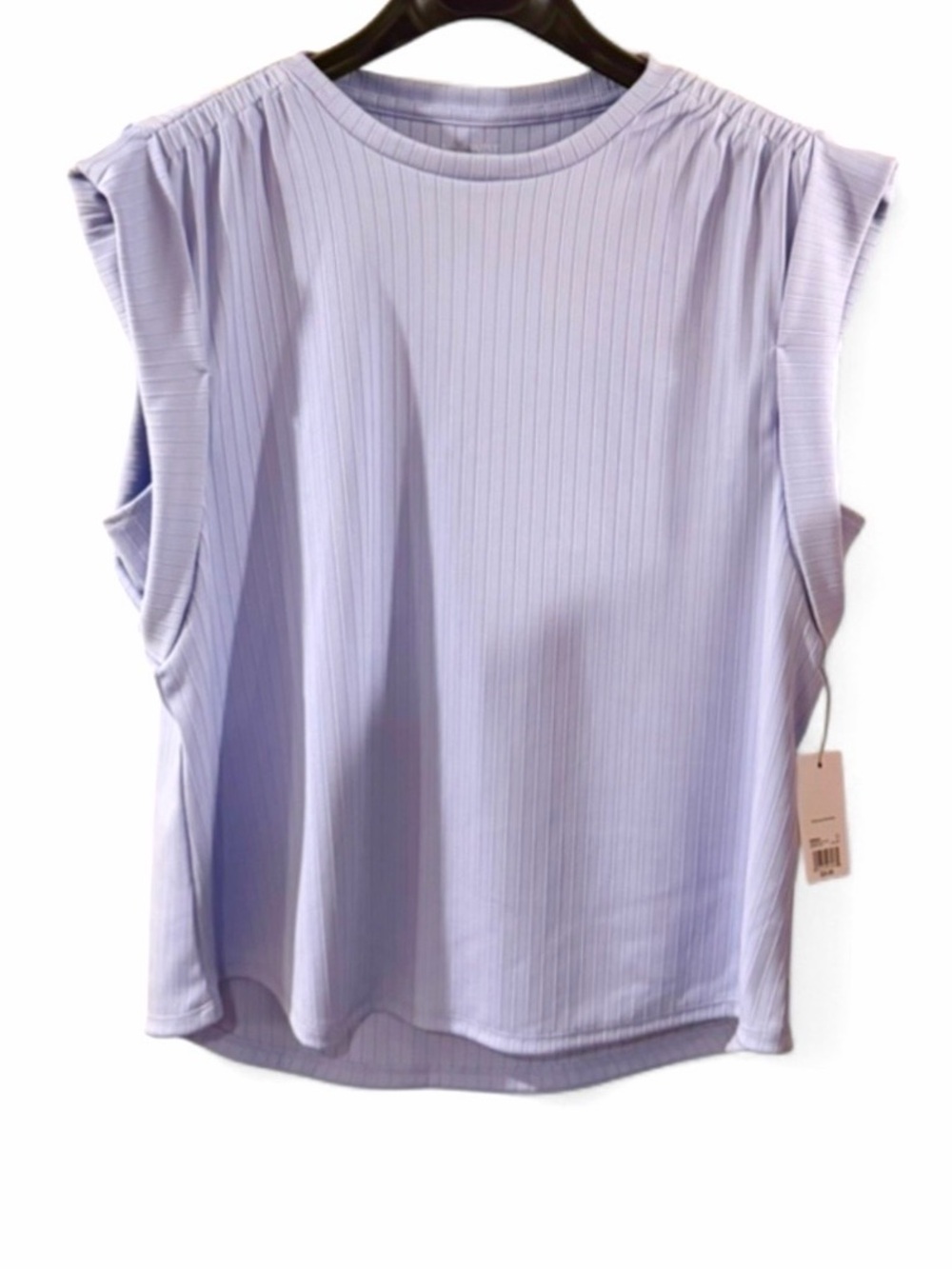 Nine West Ribbed Sleeveless Blouse Top Size Women’s XXL (NWT)